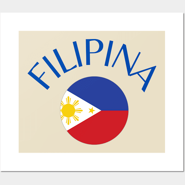 filipina flag Wall Art by CatheBelan